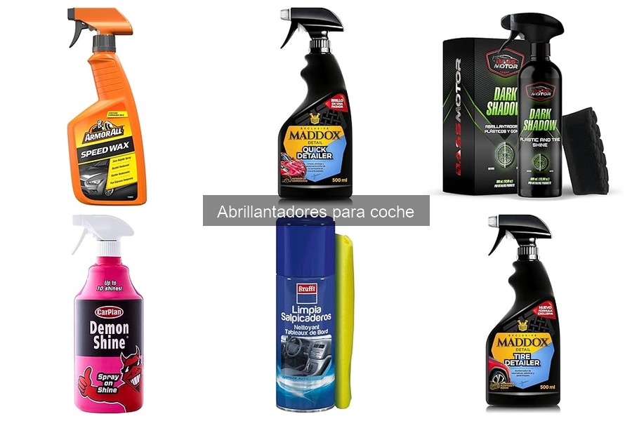 ¿Qué son los abrillantadores para coche? Guía y usos