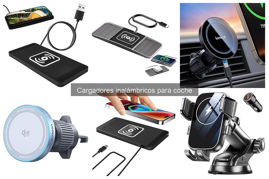Qué son los cargadores inalámbricos para coche y cómo funcionan
