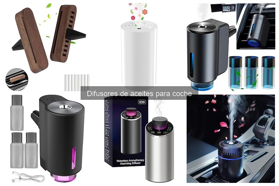 ¿Qué son los difusores de aceites para coche?