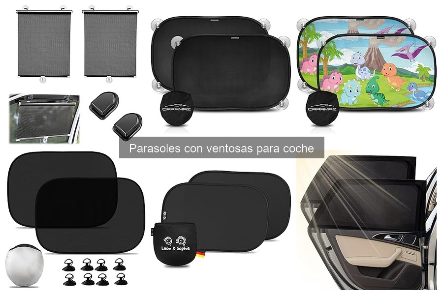 ¿Qué son los parasoles con ventosas para coche?