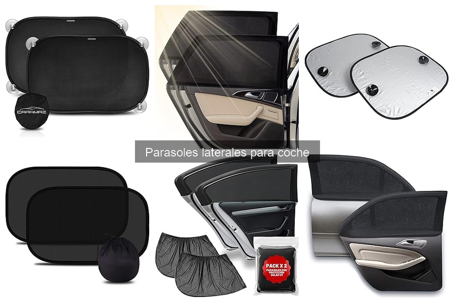 Qué son los parasoles laterales para coche y su utilidad