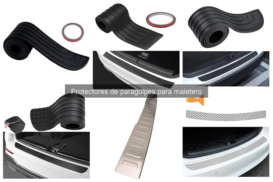 Qué son los protectores de paragolpes para maletero