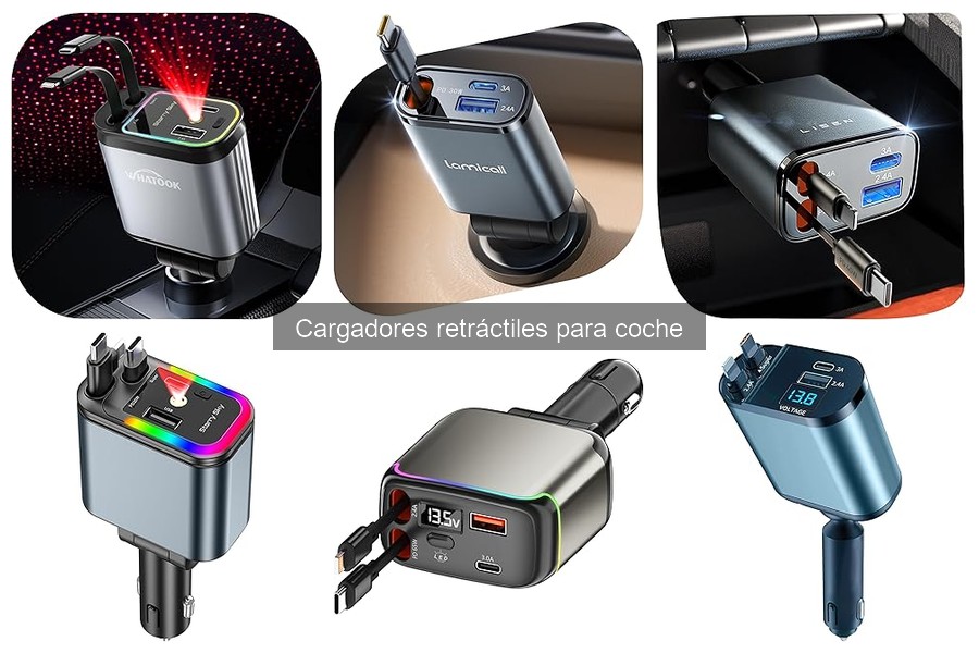 Seguridad de los cargadores retráctiles para coche: Guía completa