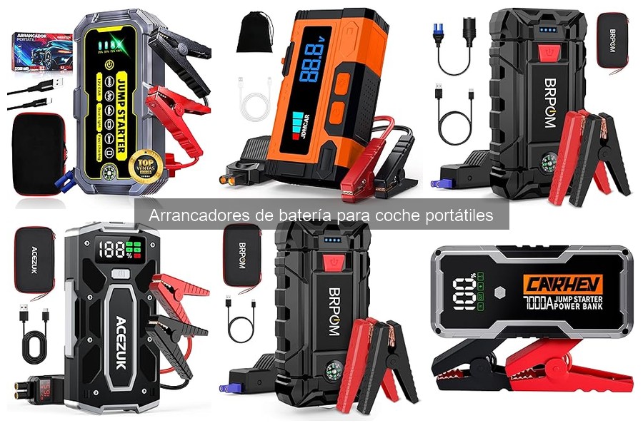 Soluciones a problemas de arrancadores de batería portátil