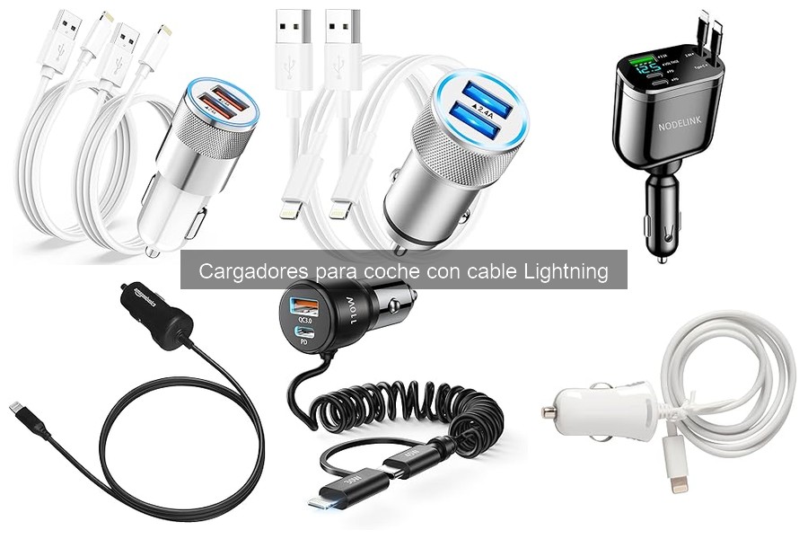 Soluciones para problemas con cargadores para coche Lightning