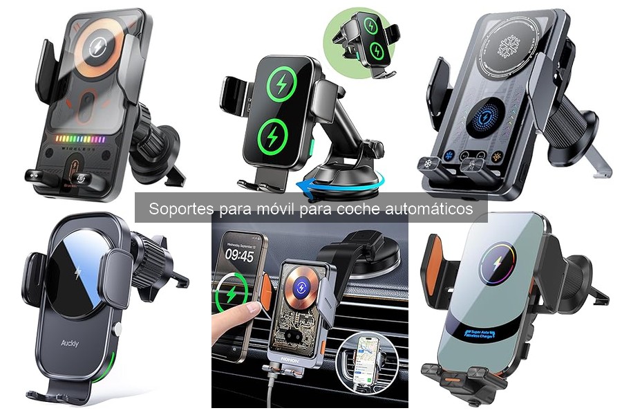 Soportes automáticos para móvil en coche: ¿qué son y cómo funcionan?