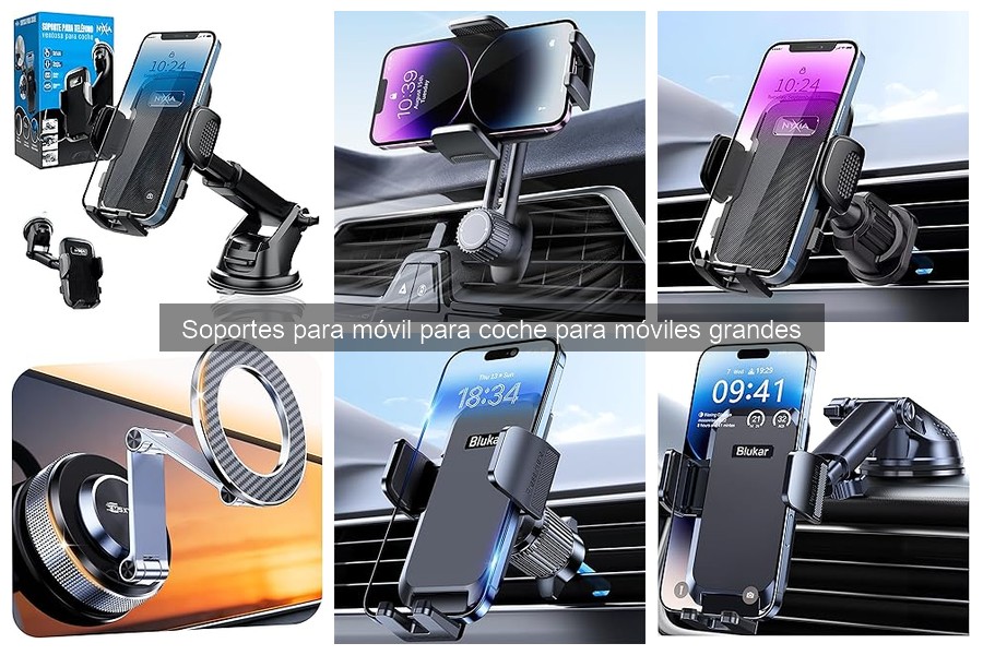 Soportes para móviles: ¿Son seguros durante la conducción?