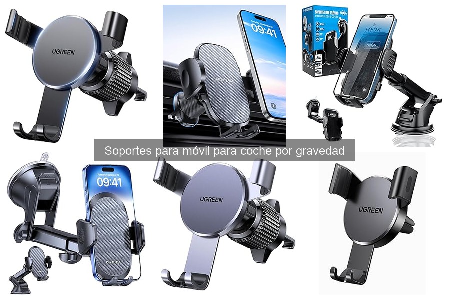 Testimonios de usuarios sobre soportes para móvil por gravedad