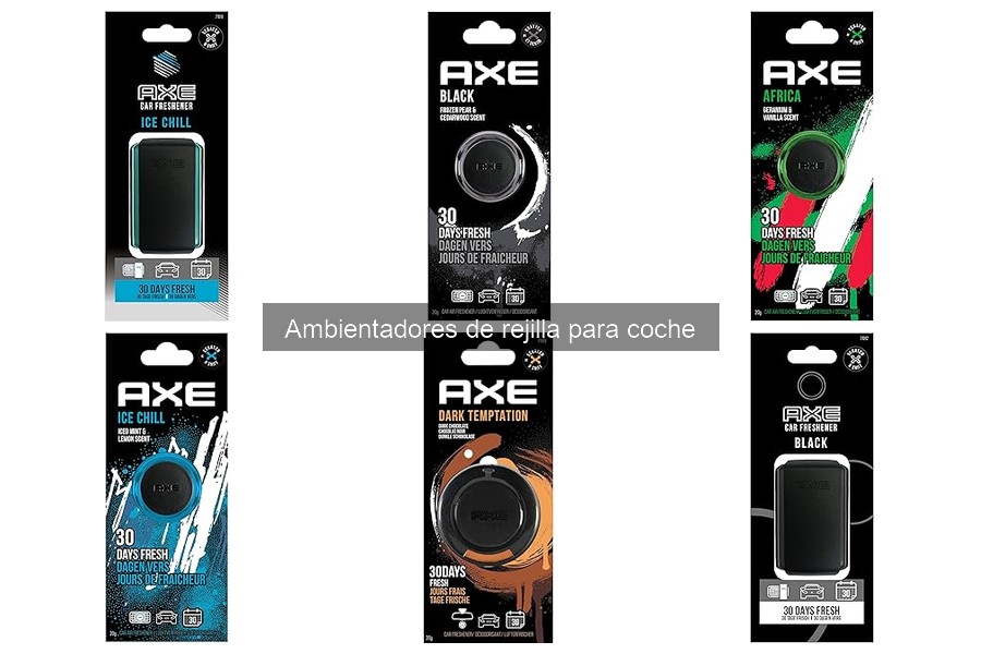 Tipos de ambientadores de rejilla para coche: frescura y estilo