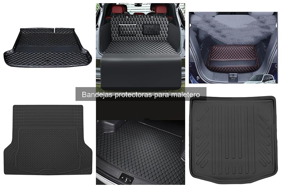 Tipos de bandejas protectoras para maletero: Guía completa