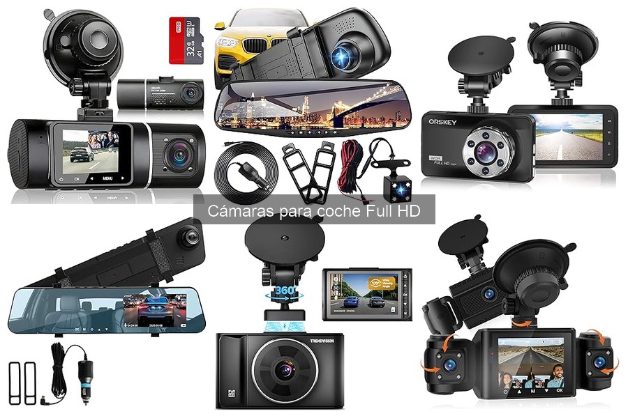 Tipos de Cámaras para Coche Full HD: Guía Completa