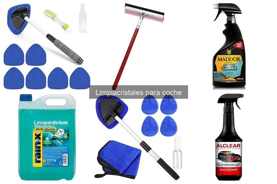 Tipos de Limpiacristales para Coche: Comparativa y Usos