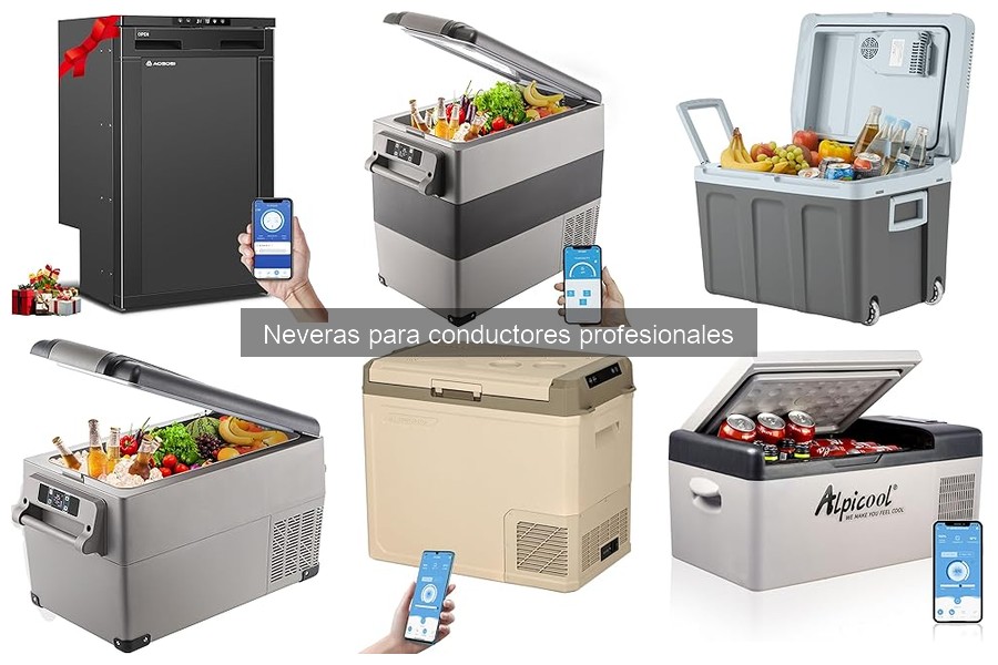 Tipos de neveras para conductores profesionales: Guía completa
