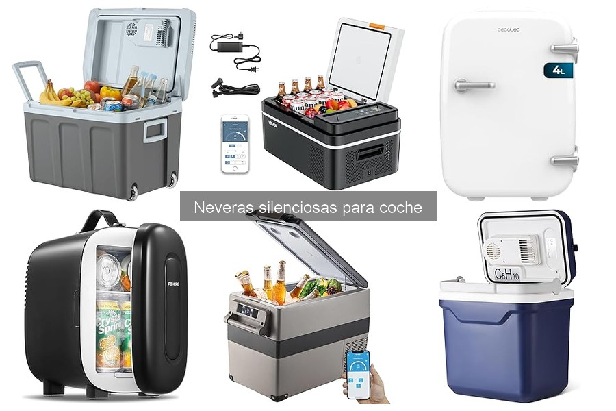 Tipos de neveras silenciosas para coche: guía completa