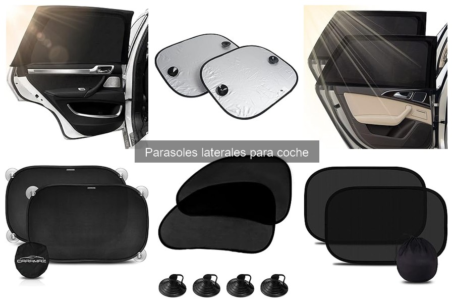 Tipos de parasoles laterales para coche: características y ventajas