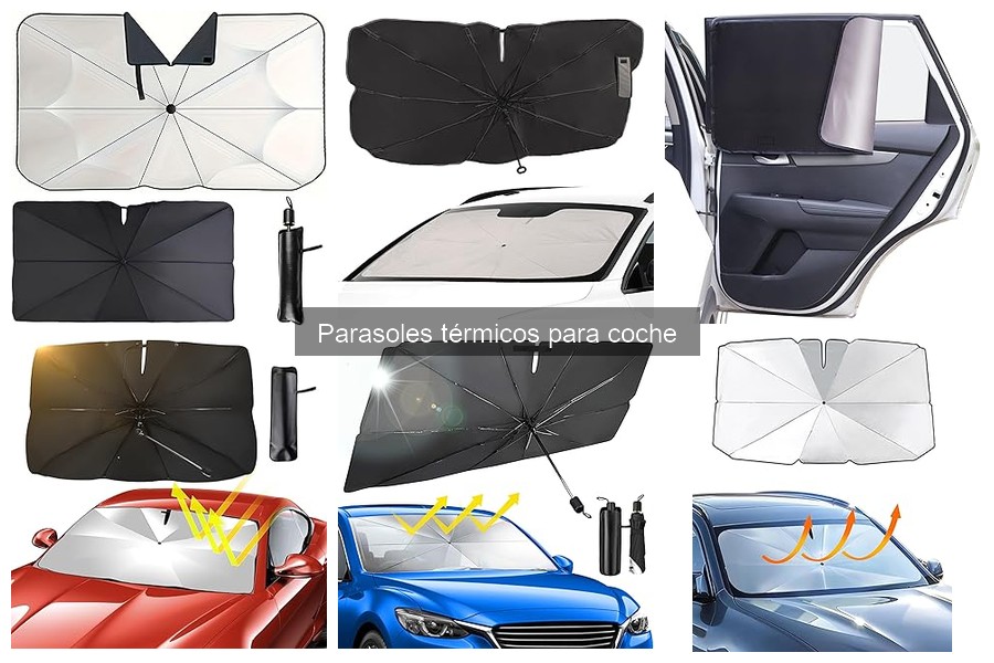 Tipos de parasoles térmicos para coche: ¿Cuál elegir?