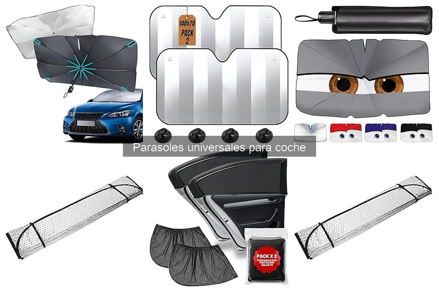 Tipos de Parasoles Universales para Coche: Características y Beneficios