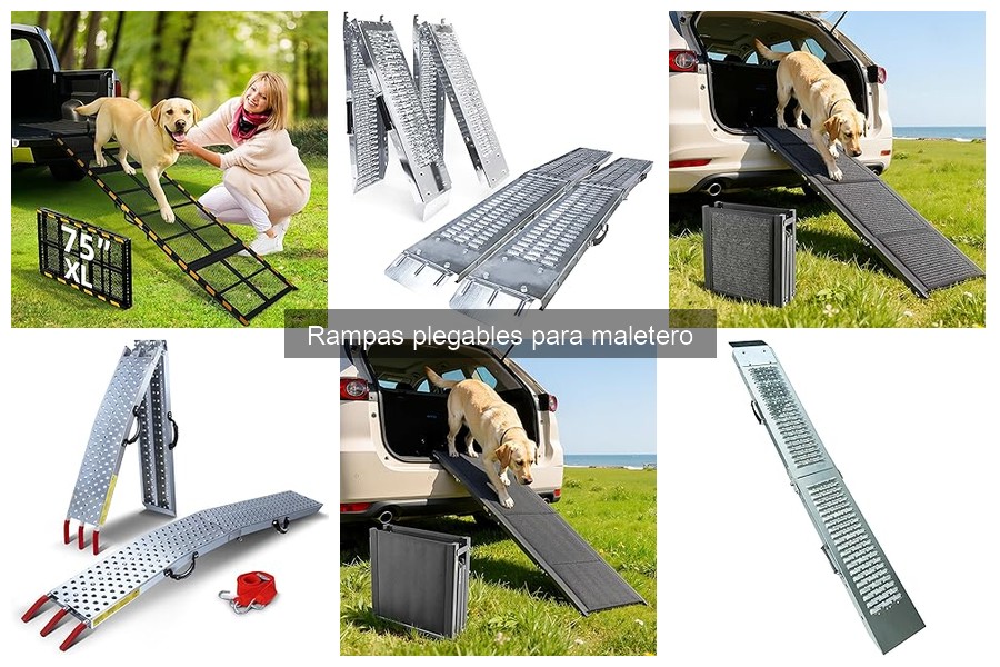Tipos de rampas plegables para maletero: Guía completa