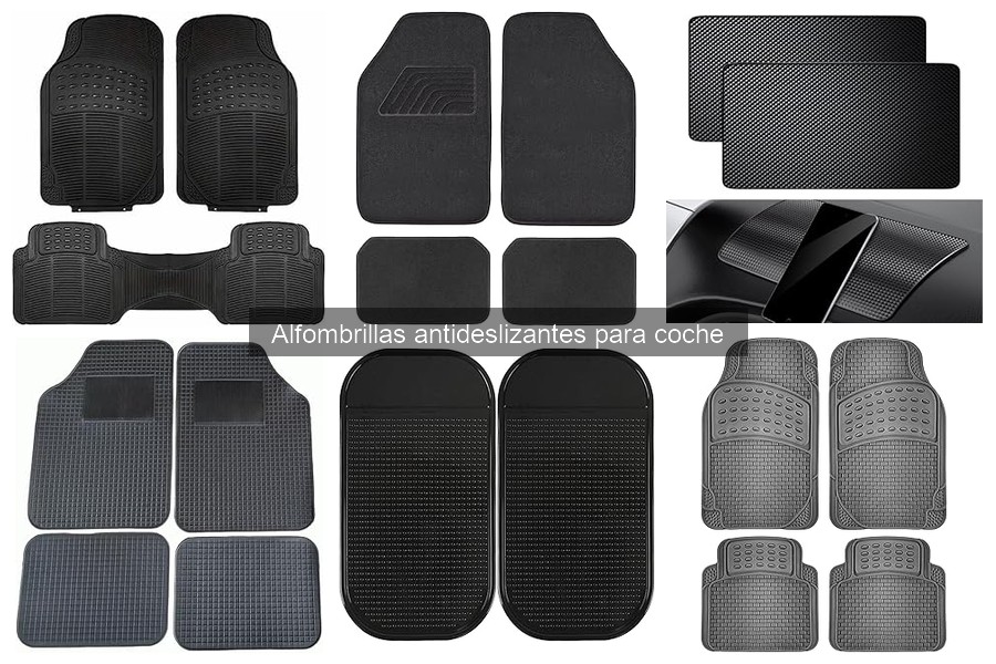 Todo sobre las alfombrillas antideslizantes para coche