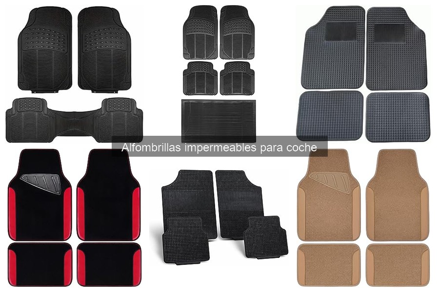 Todo sobre las alfombrillas impermeables para coche