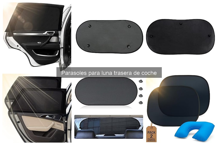 Todo sobre los parasoles para luna trasera de coche