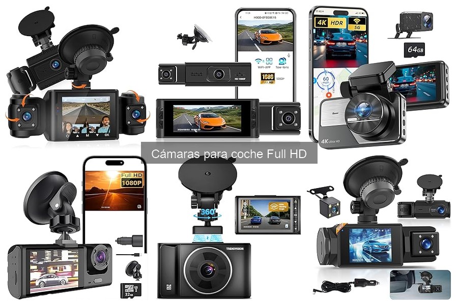 ¿Vale la pena comprar cámaras para coche Full HD?