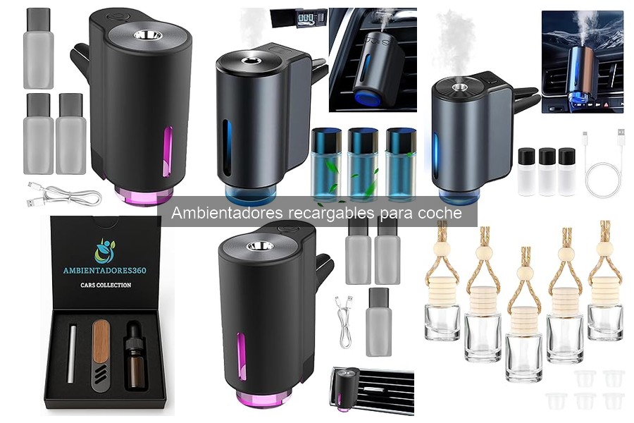 Ventajas de Ambientadores Recargables para Coche