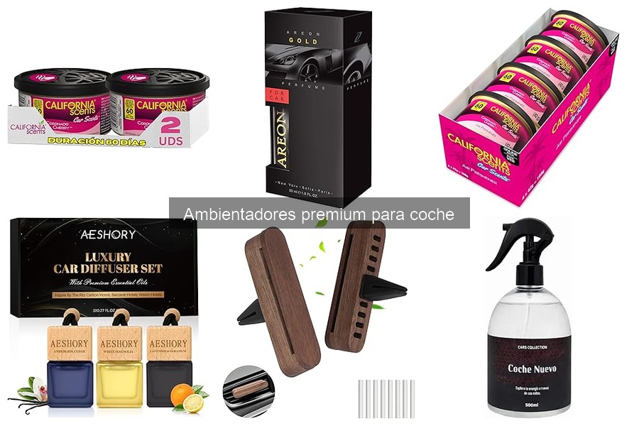 Ventajas de elegir ambientadores premium para coche