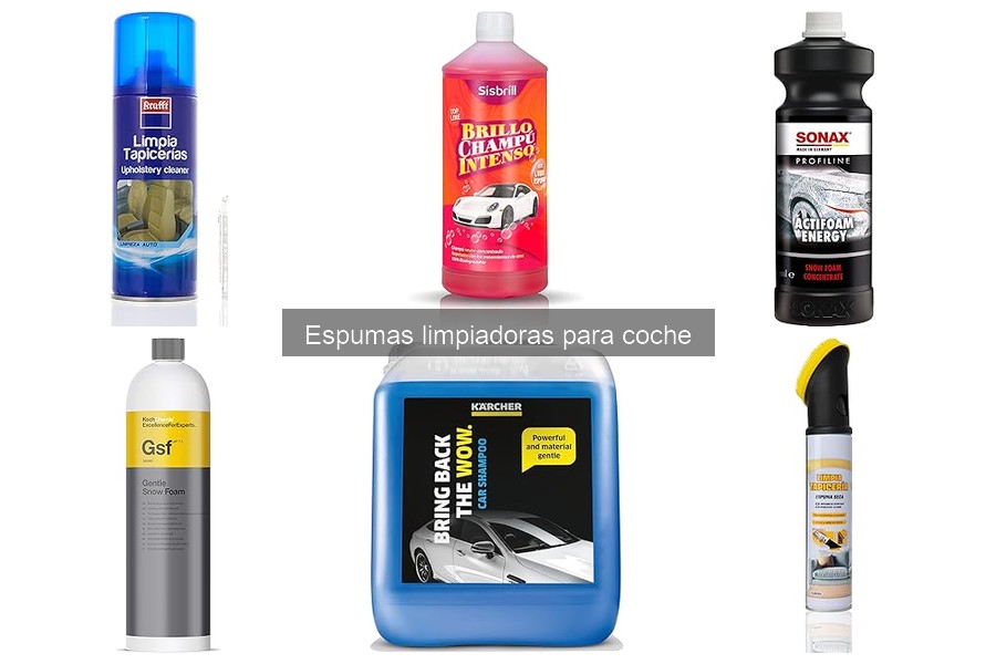 Ventajas de las espumas limpiadoras para coche: ¡Descúbrelas!