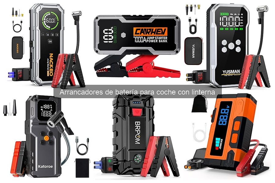 Ventajas de un arrancador de batería con linterna para coche