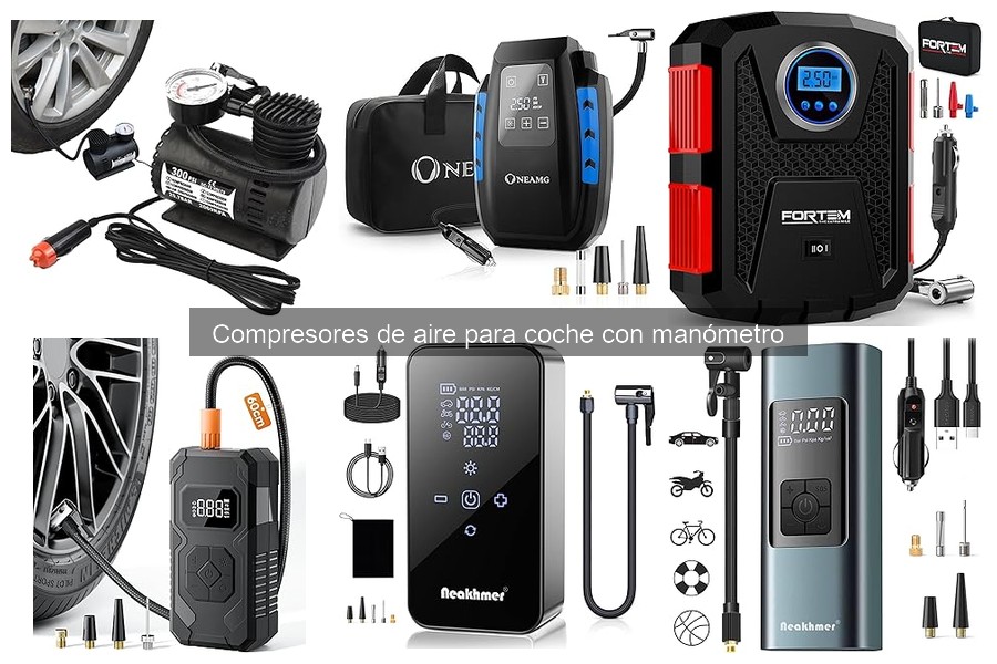 Ventajas de un Compresor de Aire con Manómetro para Coche