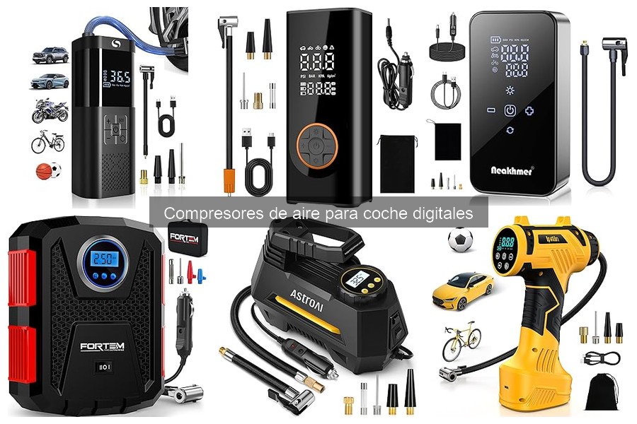 Ventajas de un compresor de aire digital para coche