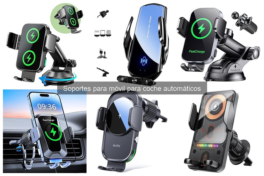 Ventajas de un soporte automático para móvil en el coche