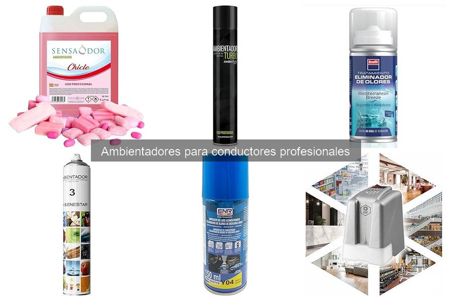Ventajas de usar ambientadores para conductores profesionales