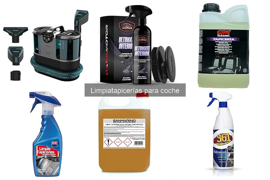 Ventajas de usar limpiatapicerías para coche: efectividad y facilidad