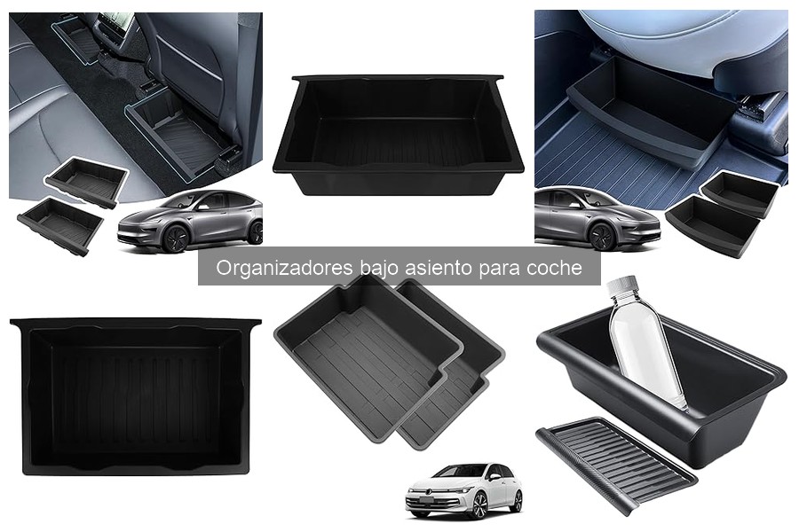 Ventajas de usar organizadores bajo asiento para coche