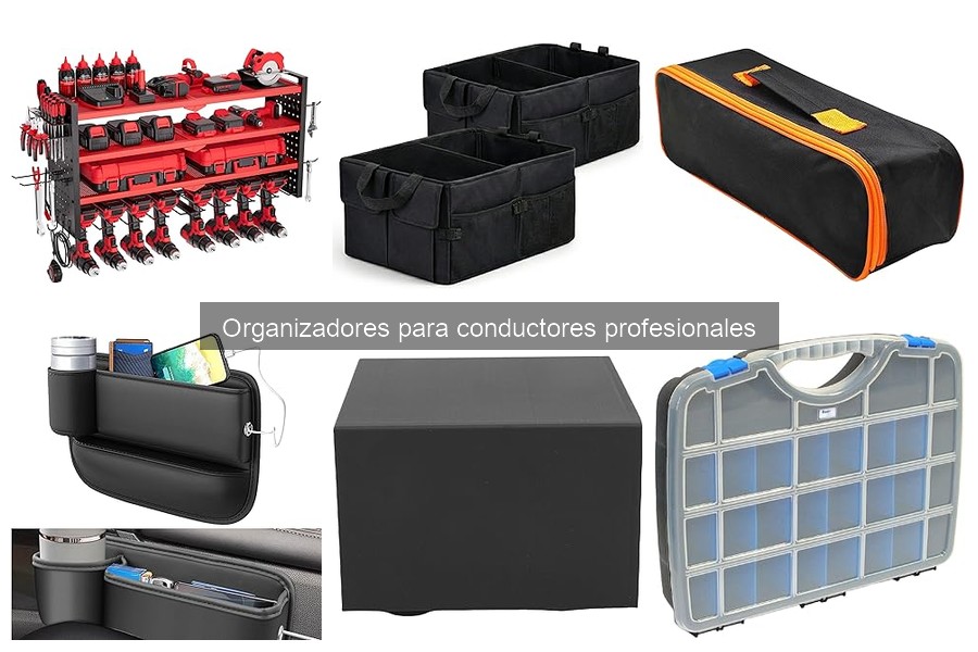 Ventajas de usar organizadores para conductores profesionales