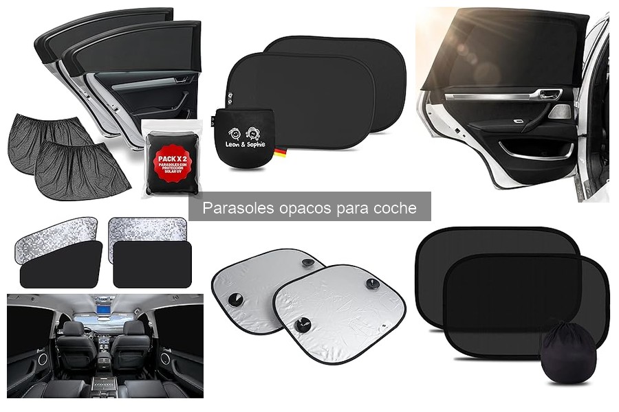 Ventajas de usar parasoles opacos para coche | Conoce sus beneficios
