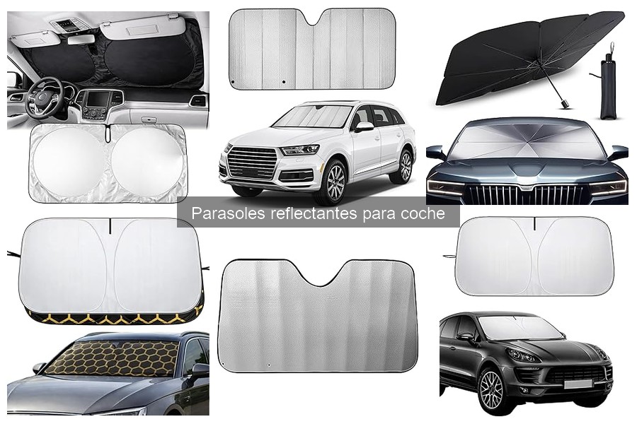 Ventajas de usar parasoles reflectantes en tu coche