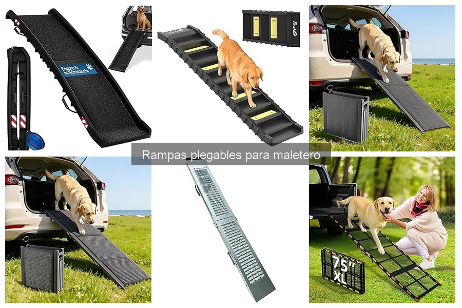 Ventajas de usar rampas plegables para maletero en coches