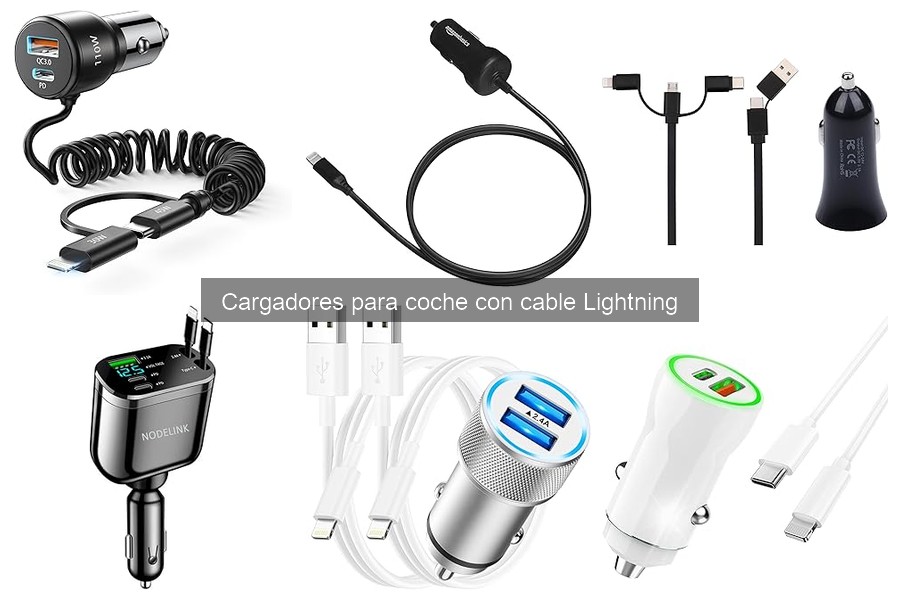 Ventajas de usar un cargador para coche con cable Lightning