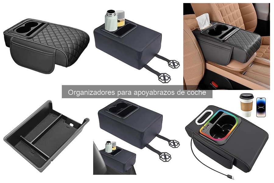 Ventajas de usar un organizador para apoyabrazos de coche