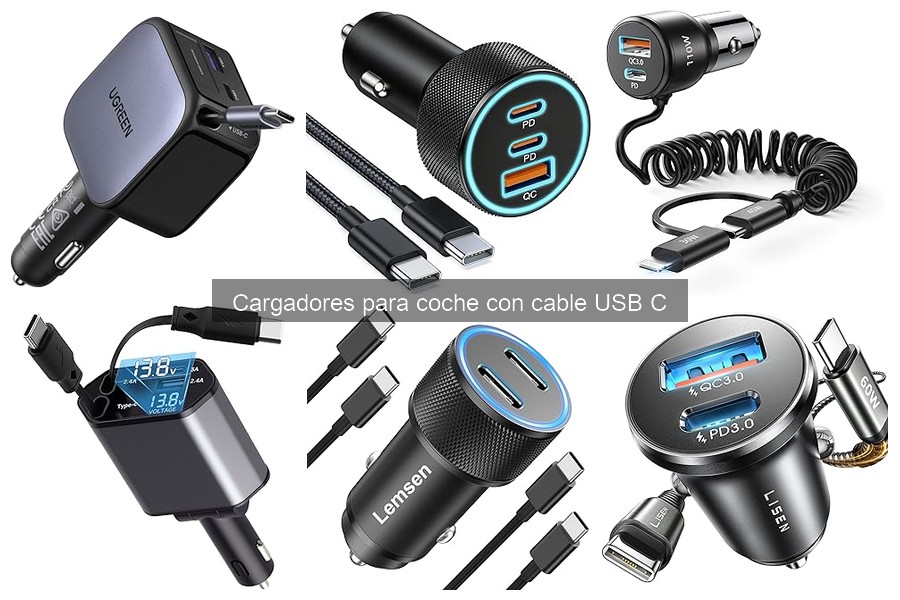 Ventajas del Cargador para Coche con Cable USB C