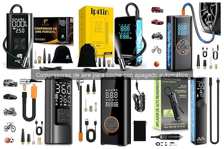 Ventajas del Compresor de Aire para Coche con Apagado Automático