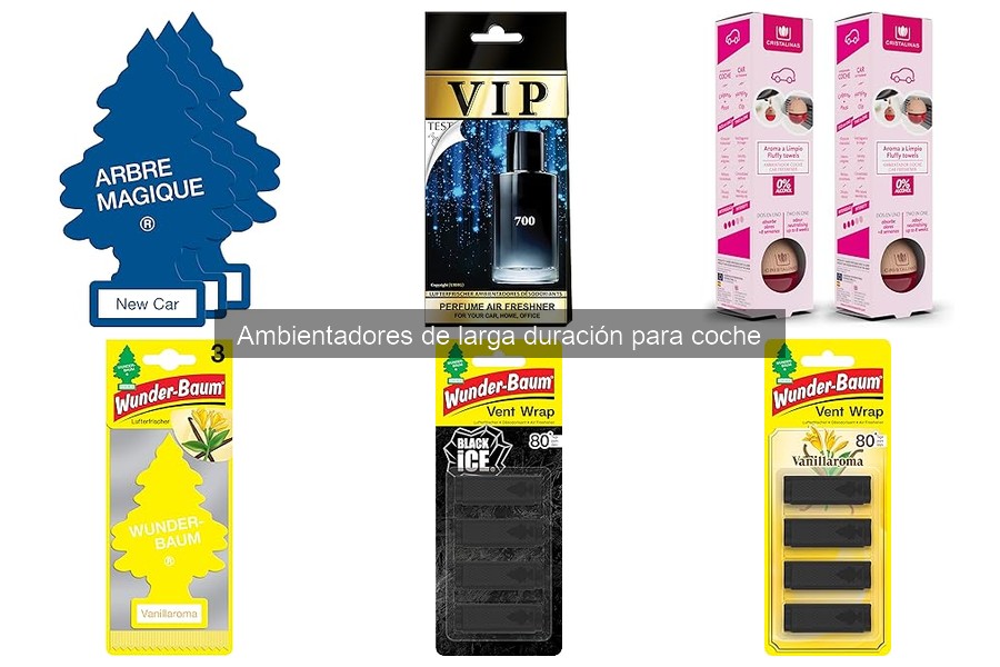 Ventajas y desventajas de ambientadores de larga duración para coche