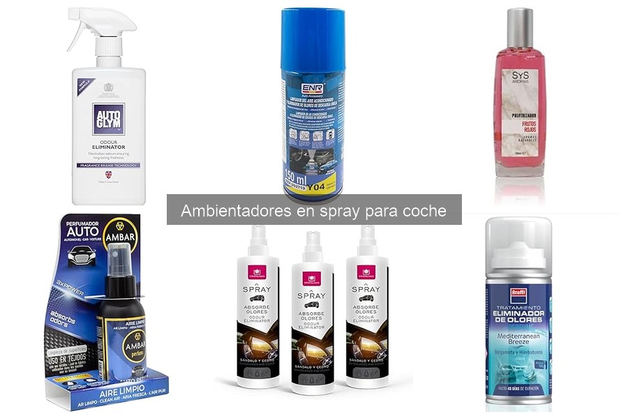 Ventajas y desventajas de ambientadores en spray para coche