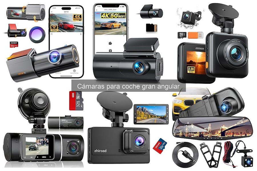 Ventajas y desventajas de cámaras gran angular para coche