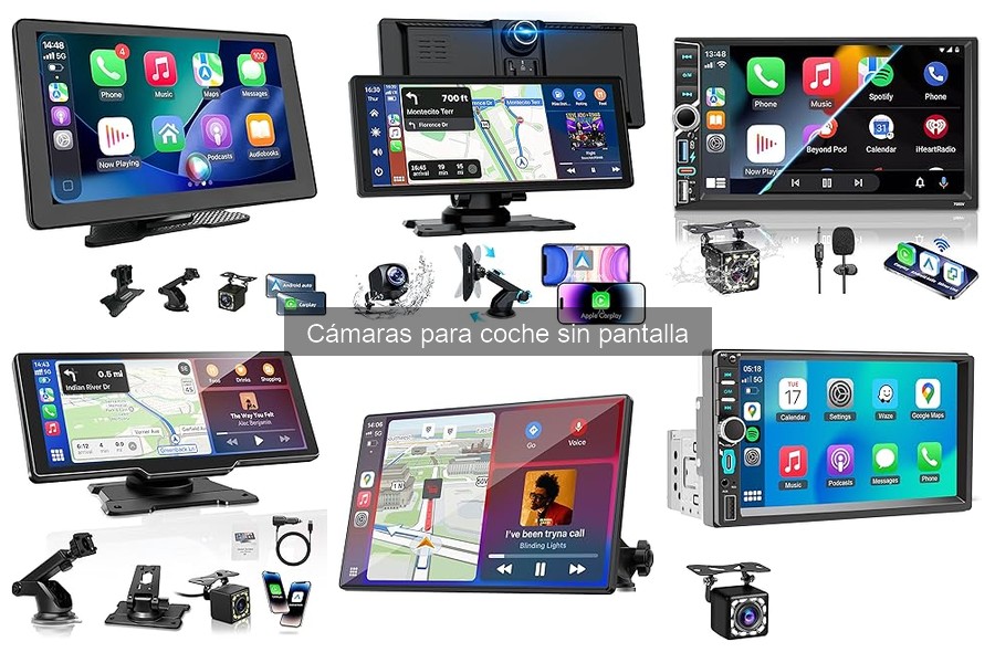 Ventajas y desventajas de cámaras para coche sin pantalla