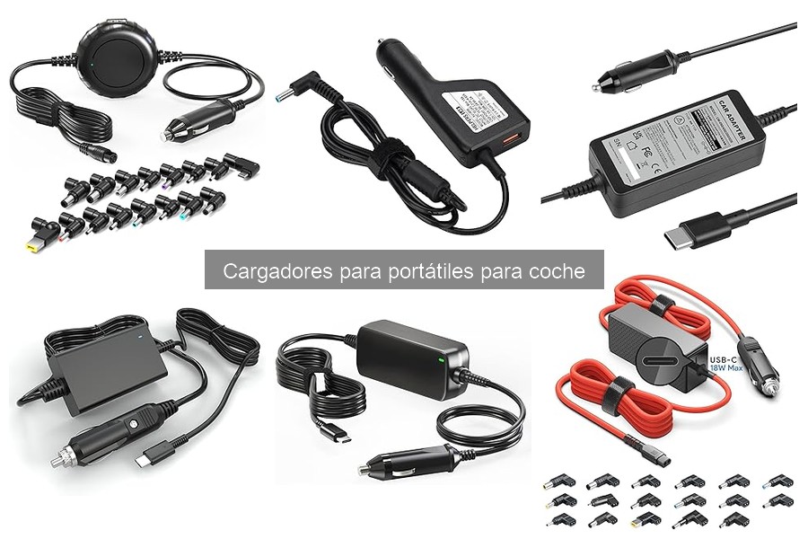 Ventajas y desventajas de cargadores para portátiles en el coche