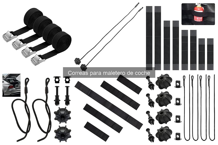 Ventajas y desventajas de las correas para maletero de coche